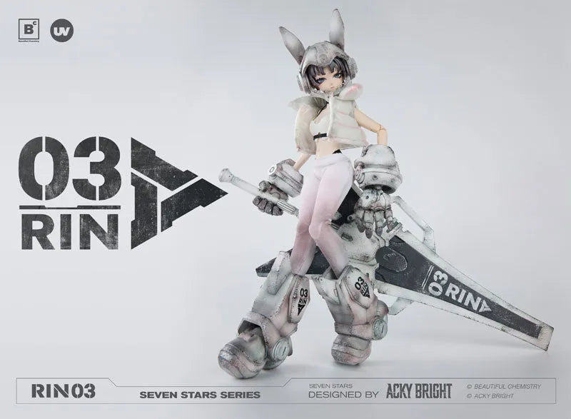 Original - Seven Stars Series - No.03 Rin - 1/6 (Beautiful Chemistry, Underverse)ㅤ – Beautiful Chemistry,Underverse – ActionFigure Brasil