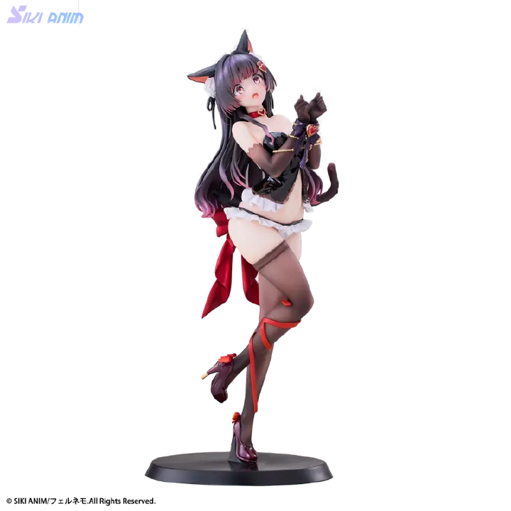 Original - Shibare Neko Rufuna-chan - 1/7 - with Tapestry (Siki Anim)ㅤ – Siki Anim – ActionFigureBrasil