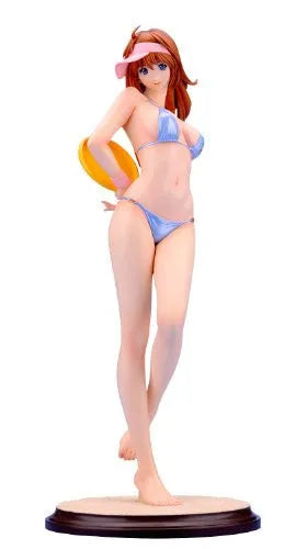 Original Yasumi-chan Series - Holiday - 1/5 - Swimsuit Blue ~on the Beach~ refined ver. (Kurushima)ㅤ – Kurushima – ActionFigure Brasil
