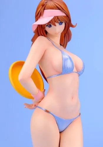 Original Yasumi-chan Series - Holiday - 1/5 - Swimsuit Blue ~on the Beach~ refined ver. (Kurushima)ㅤ – Kurushima – ActionFigure Brasil — detalhe do produto