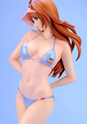 Original Yasumi-chan Series - Holiday - 1/5 - Swimsuit Blue ~on the Beach~ refined ver. (Kurushima)ㅤ – Kurushima – ActionFigure Brasil — close