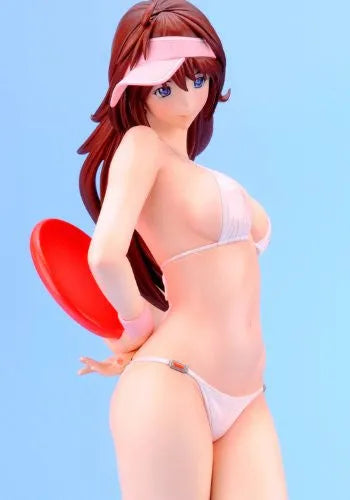 Original Yasumi-chan Series - Holiday - 1/5 - Swimsuit ver. White ver. ~on the Beach~ refined ver. (Kurushima)ㅤ – Kurushima – ActionFigure Brasil — detalhe do produto