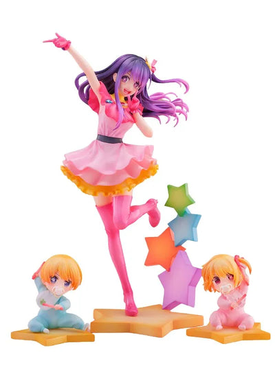 Oshi no Ko - Hoshino Ai - Hoshino Aquamarine - Hoshino Ruby - Shibuya Scramble Figure - 1/7 (eStream)ㅤ – eStream – ActionFigure Brasil