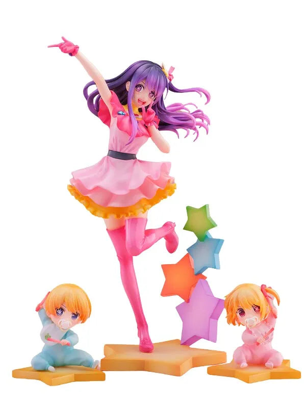 Oshi no Ko - Hoshino Ai - Hoshino Aquamarine - Hoshino Ruby - Shibuya Scramble Figure - 1/7 (eStream)ㅤ – eStream – ActionFigure Brasil