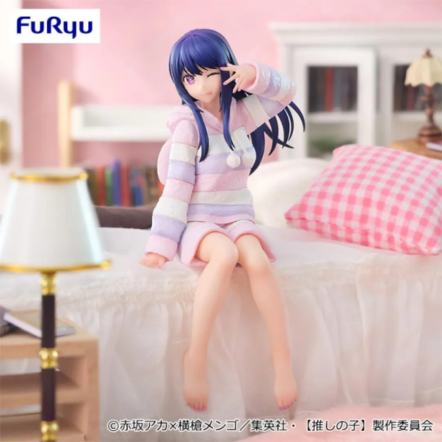 Oshi no Ko - Hoshino Ai - Noodle Stopper Figure - Have a good night! (FuRyu, Round1)ㅤ – FuRyu as ManufacturerRound1 as Distributor – ActionFigure Brasil