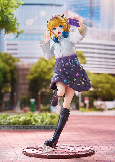 Oshi no Ko - Memcho - 1/6 - Bazurase Fashion Ver. (Alice Glint, DMM Factory)ㅤ – DMM Factory as ManufacturerAlice Glint as Producer – ActionFigure Brasil — com base expositora
