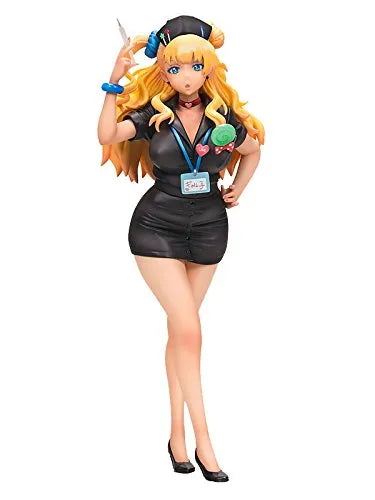 Oshiete! Galko-chan - Galko-chan - Black Nurse styleㅤ – Aquamarine – ActionFigure Brasil