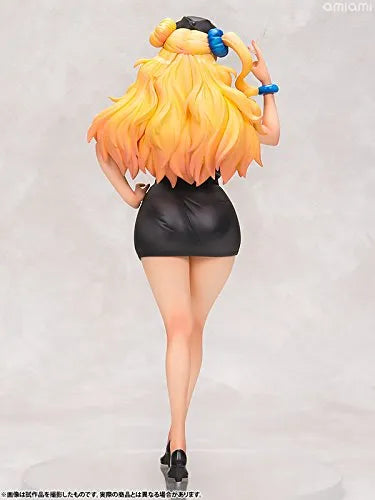 Oshiete! Galko-chan - Galko-chan - Black Nurse styleㅤ – Aquamarine – ActionFigure Brasil — close