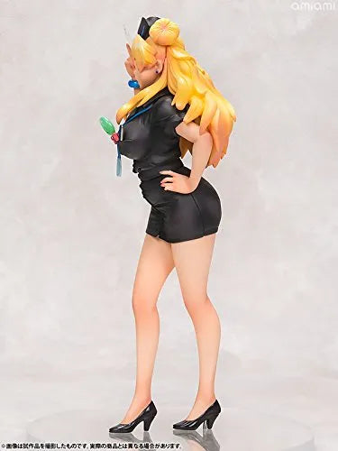 Oshiete! Galko-chan - Galko-chan - Black Nurse styleㅤ – Aquamarine – ActionFigure Brasil