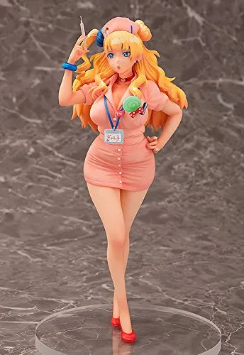Oshiete! Galko-chan - Galko-chan - Nurse styleㅤ – Aquamarine – ActionFigure Brasil