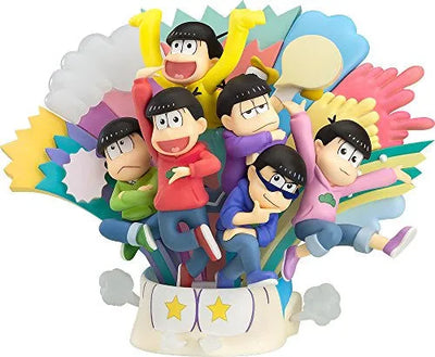 Osomatsu-san - Matsuno Choromatsu - Matsuno Ichimatsu - Matsuno Jyushimatsu - Matsuno Karamatsu - Matsuno Osomatsu - Matsuno Todomatsuㅤ – Orange Rouge – ActionFigure Brasil