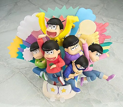 Osomatsu-san - Matsuno Choromatsu - Matsuno Ichimatsu - Matsuno Jyushimatsu - Matsuno Karamatsu - Matsuno Osomatsu - Matsuno Todomatsuㅤ – Orange Rouge – ActionFigure Brasil — embalagem