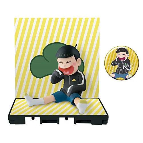 Osomatsu-san - Matsuno Jyushimatsu - Nade Nade Muttsu-ko Vol.3 - World Collectable Figure - Black Jersey ver. (Avex Pictures, Banpresto)ㅤ – Banpresto – ActionFigureBrasil