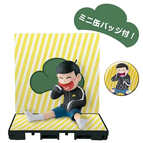 Osomatsu-san - Matsuno Jyushimatsu - Nade Nade Muttsu-ko Vol.3 - World Collectable Figure - Black Jersey ver. (Avex Pictures, Banpresto)ㅤ – Banpresto – ActionFigureBrasil