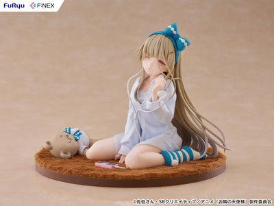 Otonari no Tenshi-sama ni Itsunomanika Dame Ningen ni Sareteita Ken - Shiina Mahiru - F:Nex - 1/7 - Relax ver. (FuRyu)ㅤ – FuRyu as Manufacturer – ActionFigure Brasil — detalhe do produto