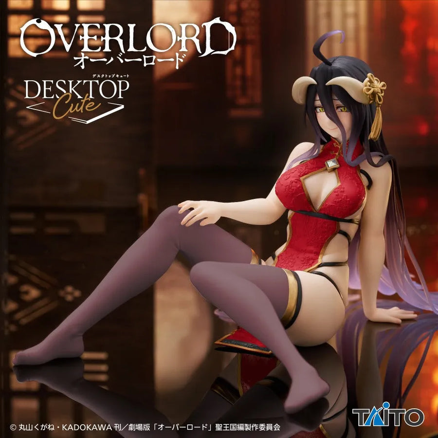 Overlord - Albedo - Desktop Cute - China Dress ver., Renewal (Taito)ㅤ – Taito – ActionFigure Brasil