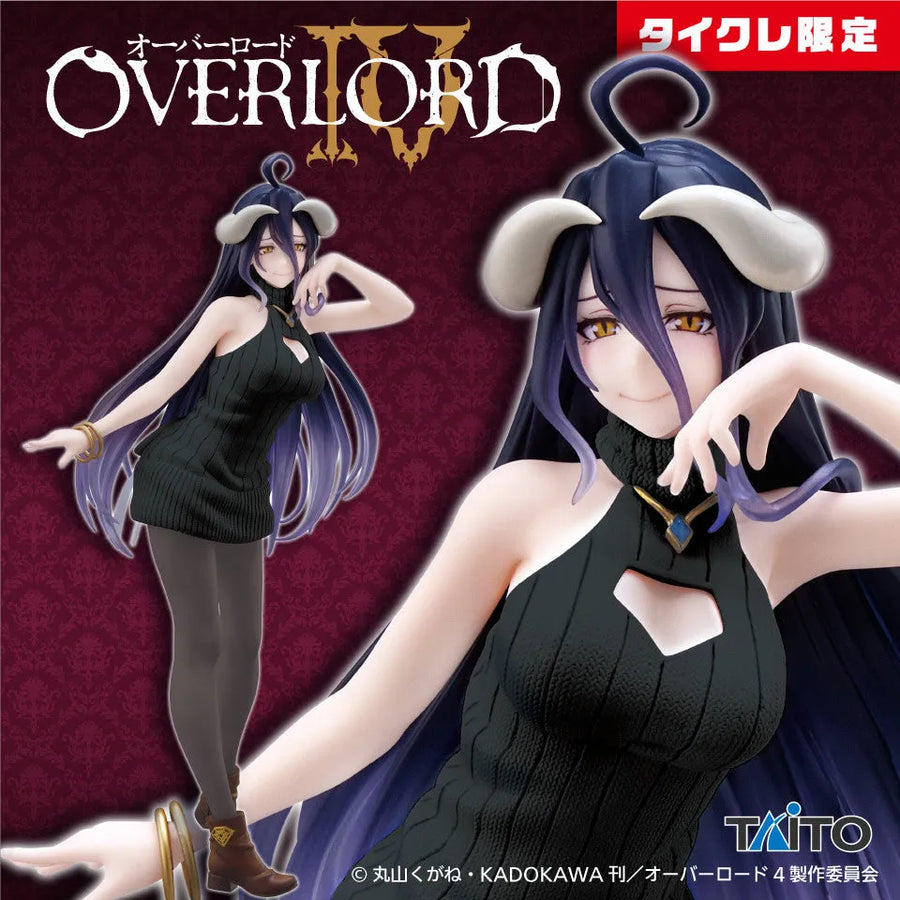 Overlord IV - Albedo - Coreful Figure - Knit Onepiece Taito Crane Online Limited ver. (Taito)ㅤ – Taito – ActionFigure Brasil