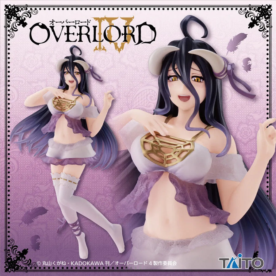 Overlord IV - Albedo - Coreful Figure - Nightwear ver. (Taito)ㅤ – Taito – ActionFigure Brasil