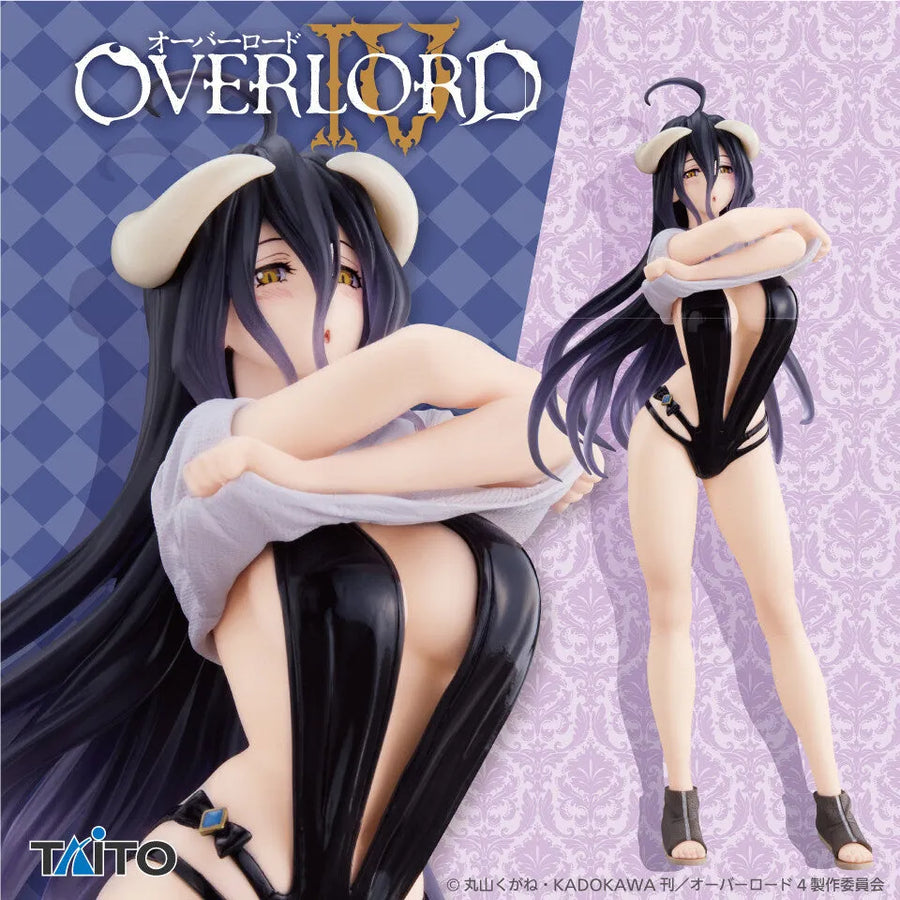Overlord IV - Albedo - Coreful Figure - T-Shirt Swimsuit ver. (Taito)ㅤ – Taito – ActionFigure Brasil