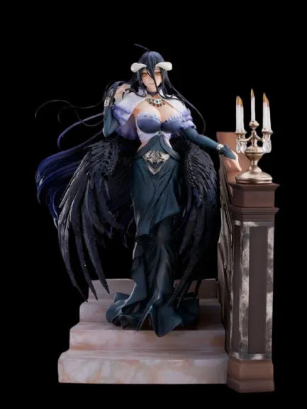 Overlord IV - Albedo - Shibuya Scramble Figure - 1/7 - Shikkoku no Dress Ver. (eStream)ㅤ – eStream as Manufacturer – ActionFigure Brasil