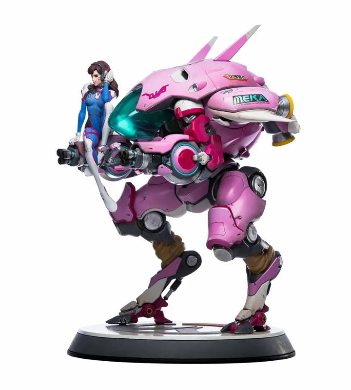 Overwatch - D.Va Hana Song with Mech 20 Inch Statueㅤ – Blizzard Entertainment – ActionFigure Brasil
