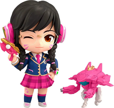 Overwatch - D.Va - Nendoroid #1141 - Academy Skin Edition (Good Smile Company)ㅤ – Good Smile Company As Manufacturer – ActionFigure Brasil