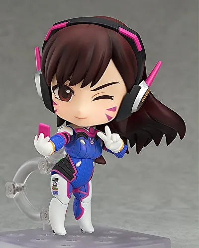 Overwatch - D.Va - Nendoroid #847 - Classic Skin Edition (Good Smile Company)ㅤ – Good Smile Company As Manufacturer – ActionFigure Brasil — ângulo diferente