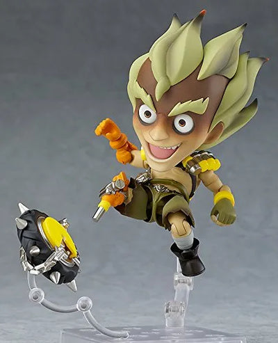 Overwatch - Junkrat - Nendoroid #949 - Classic Skin Edition (Good Smile Company)ㅤ – Good Smile Company As Manufacturer – ActionFigureBrasil — ângulo diferente