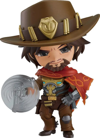 Overwatch - McCree - Nendoroid #1030 - Classic Skin Edition (Good Smile Company)ㅤ – Good Smile Company – ActionFigure Brasil