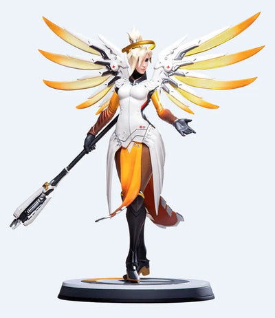 Overwatch - Mercy 12 Inch Statueㅤ – Blizzard Entertainment – ActionFigureBrasil — ângulo diferente