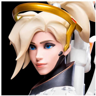 Overwatch - Mercy 12 Inch Statueㅤ – Blizzard Entertainment – ActionFigureBrasil — com base expositora