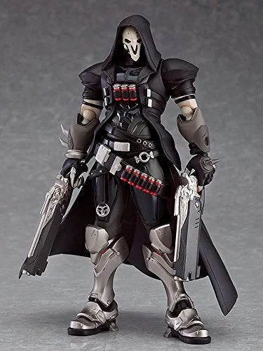 Overwatch - Reaper - Figma #393 (Good Smile Company, Max Factory)ㅤ – Good Smile Company – ActionFigure Brasil — com base expositora