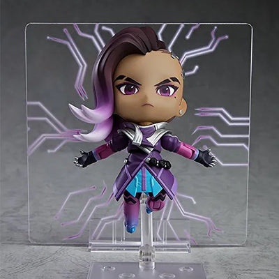 Overwatch - Sombra - Nendoroid #944 - Classic Skin Edition (Good Smile Company)ㅤ – Good Smile Company As Manufacturer – ActionFigureBrasil — ângulo diferente