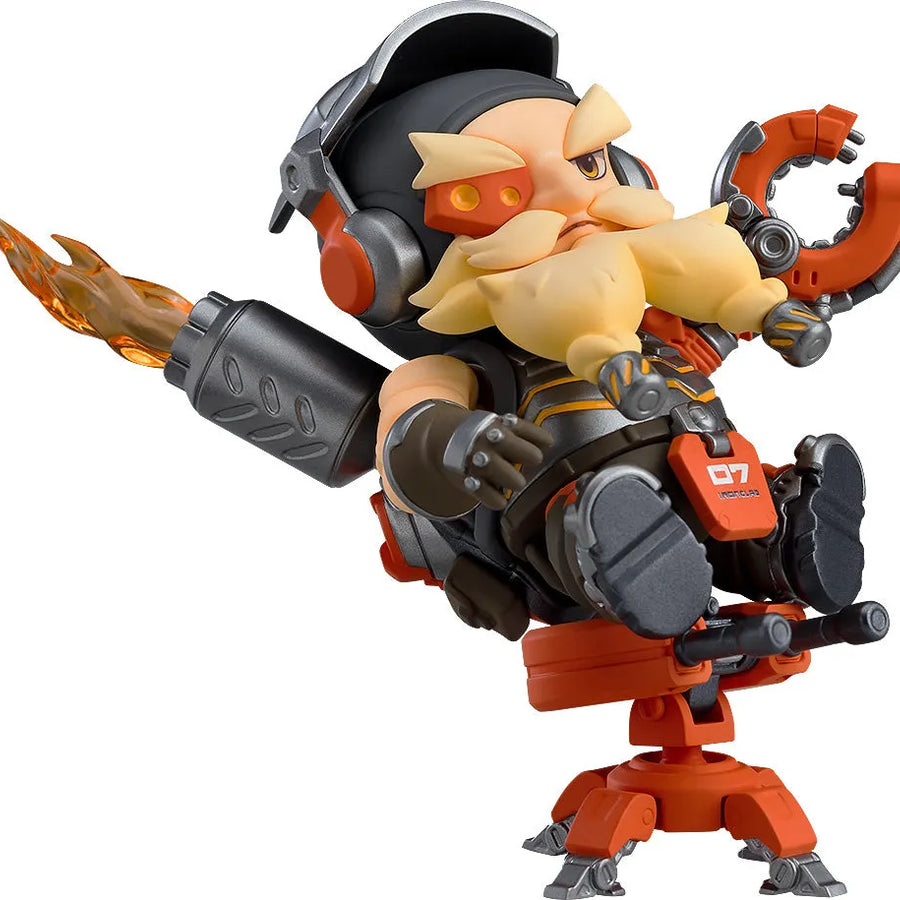 Overwatch - Torbjörn - Nendoroid #1017 - Classic Skin Edition (Good Smile Company)ㅤ – Good Smile Company – ActionFigure Brasil