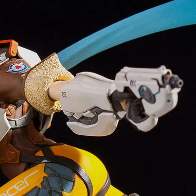 Overwatch - Tracer Lena Oxton 12 Inch Statueㅤ – Blizzard Entertainment – ActionFigure Brasil — close