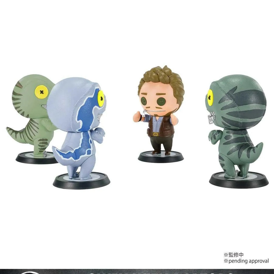 Owen with Raptors【Blue,Charlie,Delta,Echo】 (Regular Version) Jurassic World (Film) – Prime1Studio – ActionFigure Brasil