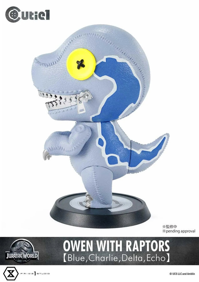 Owen with Raptors【Blue,Charlie,Delta,Echo】 (Regular Version) Jurassic World (Film) – Prime1Studio – ActionFigure Brasil