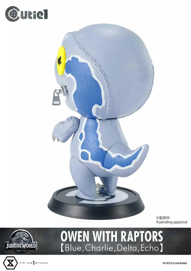 Owen with Raptors【Blue,Charlie,Delta,Echo】 (Regular Version) Jurassic World (Film) – Prime1Studio – ActionFigure Brasil