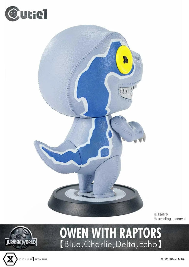 Owen with Raptors【Blue,Charlie,Delta,Echo】 (Regular Version) Jurassic World (Film) – Prime1Studio – ActionFigure Brasil