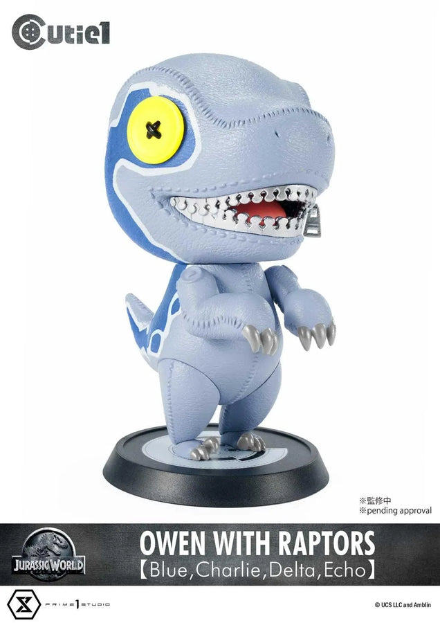 Owen with Raptors【Blue,Charlie,Delta,Echo】 (Regular Version) Jurassic World (Film) – Prime1Studio – ActionFigure Brasil