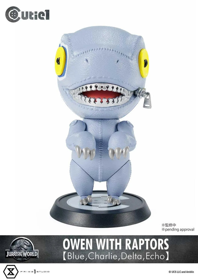 Owen with Raptors【Blue,Charlie,Delta,Echo】 (Regular Version) Jurassic World (Film) – Prime1Studio – ActionFigure Brasil