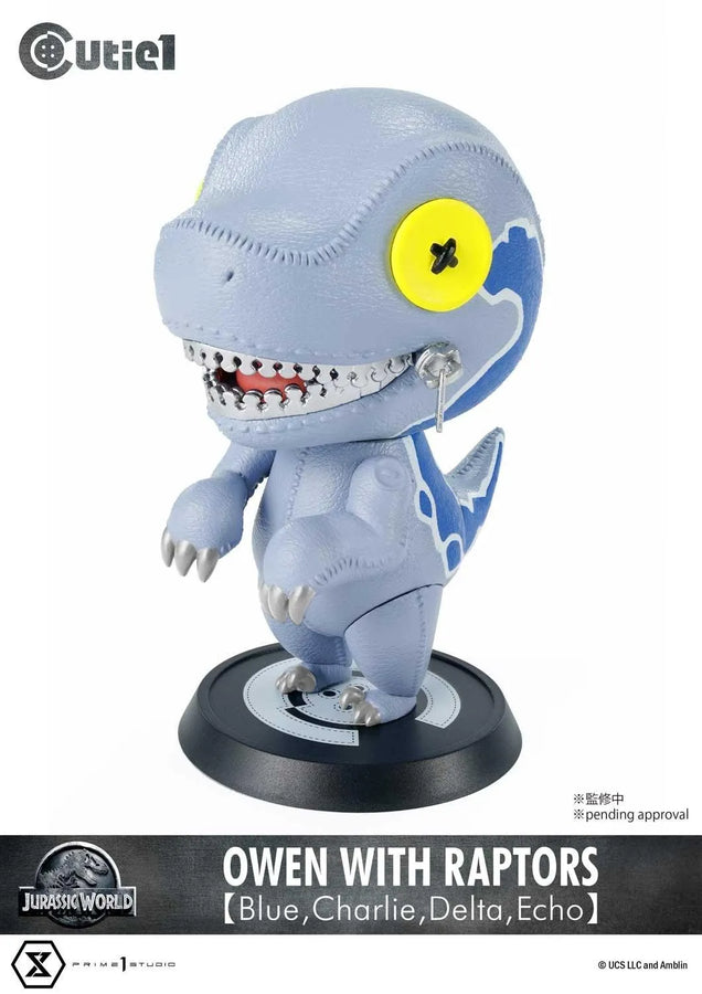 Owen with Raptors【Blue,Charlie,Delta,Echo】 (Regular Version) Jurassic World (Film) – Prime1Studio – ActionFigure Brasil