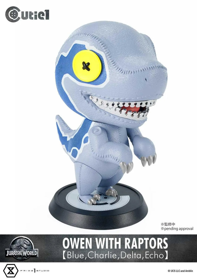 Owen with Raptors【Blue,Charlie,Delta,Echo】 (Regular Version) Jurassic World (Film) – Prime1Studio – ActionFigure Brasil