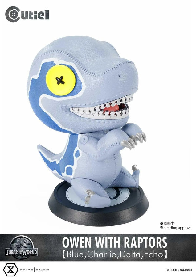 Owen with Raptors【Blue,Charlie,Delta,Echo】 (Regular Version) Jurassic World (Film) – Prime1Studio – ActionFigure Brasil