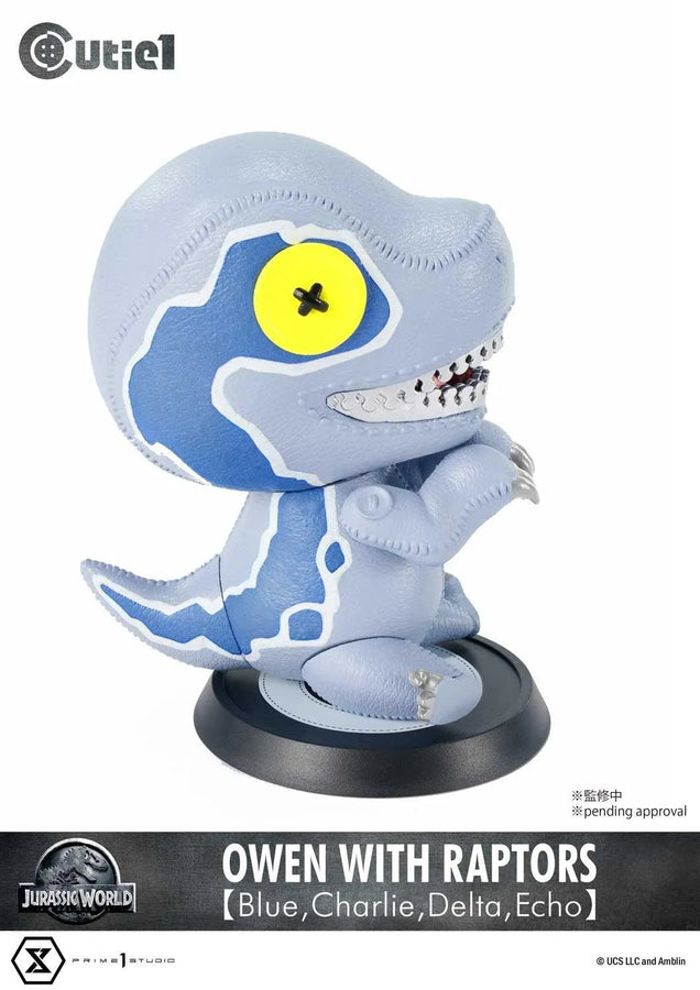 Owen with Raptors【Blue,Charlie,Delta,Echo】 (Regular Version) Jurassic World (Film) – Prime1Studio – ActionFigure Brasil