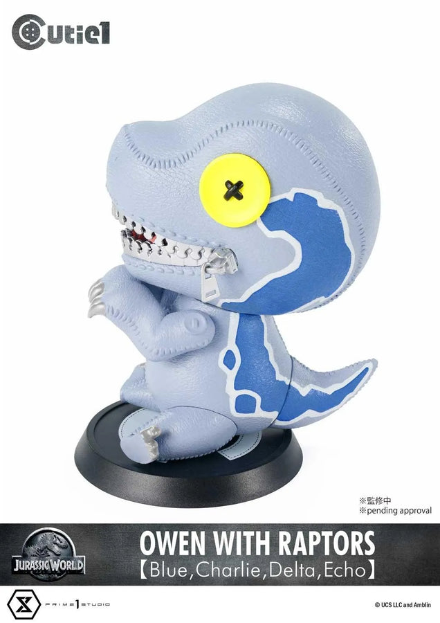 Owen with Raptors【Blue,Charlie,Delta,Echo】 (Regular Version) Jurassic World (Film) – Prime1Studio – ActionFigure Brasil