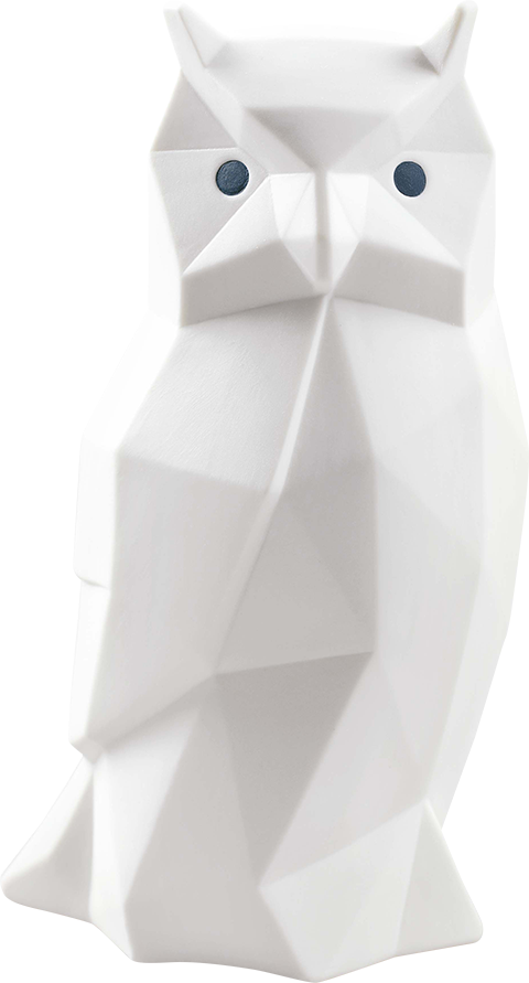 Owl (Matte White) – Lladró – ActionFigure Brasil