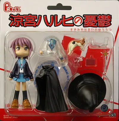 P:Chara The Melancholy of Haruhi Suzumiya - Yuki Nagatoㅤ – Gantaku – ActionFigure Brasil