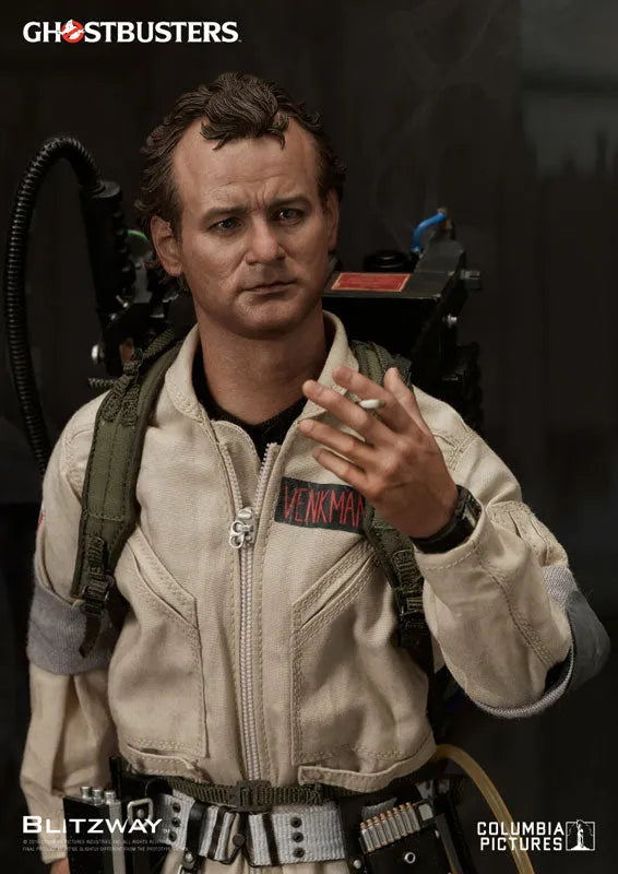 P UMS Ghostbusters - 1/6 Collectible Figure Bill Murray as Peter Venkmanㅤ – Blitzway – ActionFigure Brasil