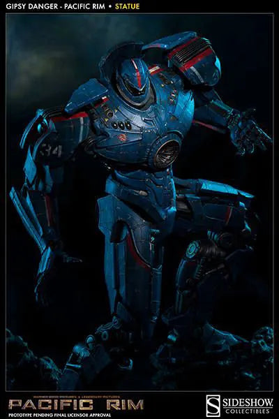 Pacific Rim - Gypsy Danger Statueㅤ – Sideshow Collectibles – ActionFigure Brasil — ambientada